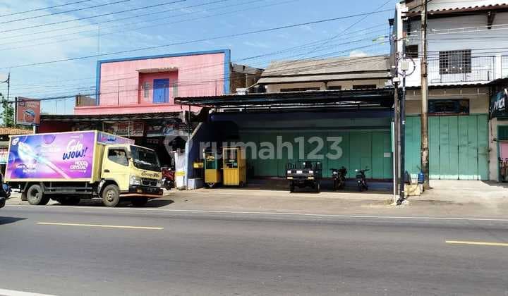 dijual gudang dan toko di cilongok