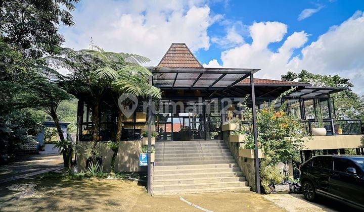 Dijual Resto dan Villa Kolam Air Panas Alami Gn Pancar Sentul