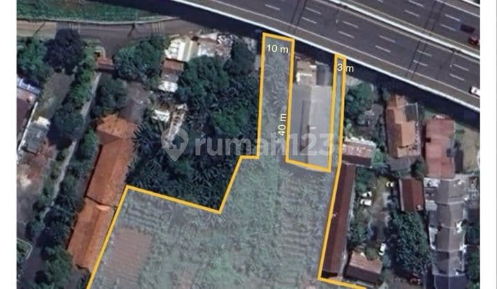 Strategic Commercial Land for Sale on Jl Alternatif Cibubur