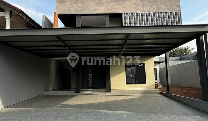 Rumah Baru Modern Industrialis Komplek Elite Dekat Gerbang Tol dan Labschool Cinere Depok