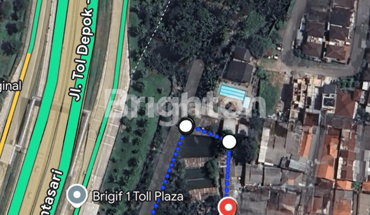 Tanah Strategis Dekat Exit Pintu Toll Brigif Jagakarsa Jakarta Selatan