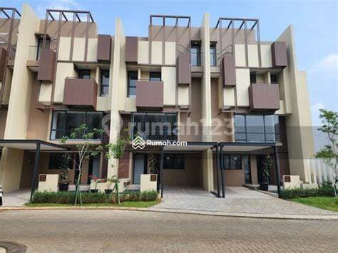 Rumah Kontrakan 3 Lantai Bagus Furnished di Tabebuya Impresihaus, Bsd City 15331 Kabupaten Tangerang Jawa, Tangerang