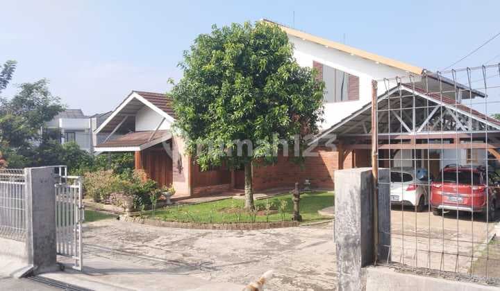 jual cepat rumah asri dikelilingi pohon buah di Pamulang Tangerang Selatan Jalan Cemara