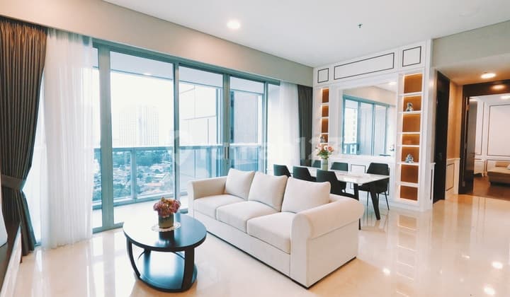 APARTEMEN ANANDAMAYA RESIDENCE 2 BED LOW FLOOR REFUND