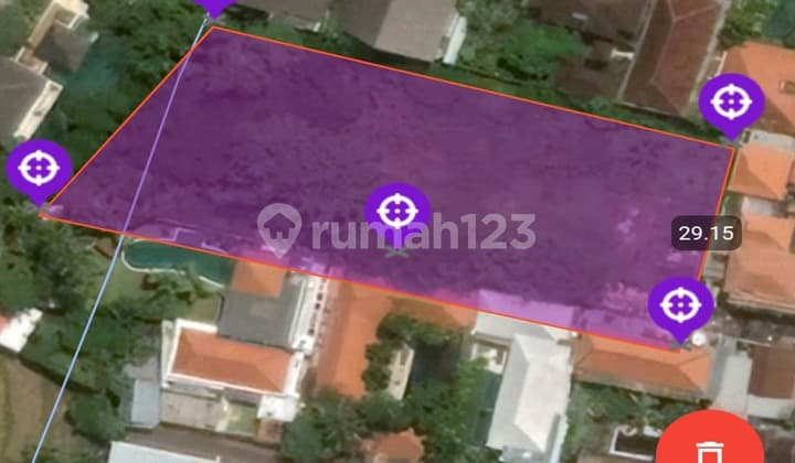 Tanah Di Berawa, Canggu Shm - Sertifikat Hak Milik 22 Are