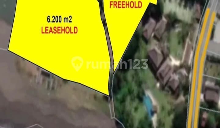 Tanah Beach Front Di Canggu Pantai Pererenan 1,17 Hectare Shm - Sertifikat Hak Milik Harga Nego