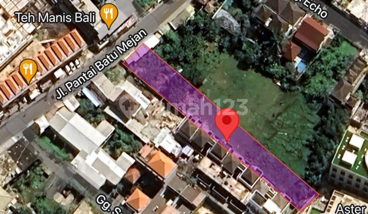 Commercial Land 300 Meters to Echo Beach Canggu SHM 45.0 are