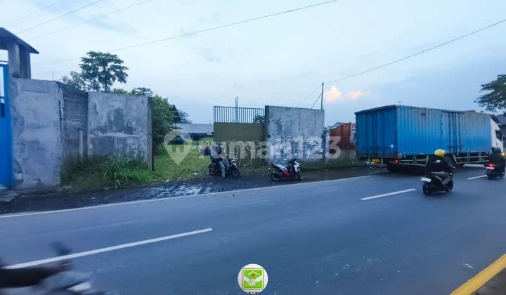 Tanah Full Tembok Keliling di Pusat Kota Tasik Malaya Akses Container