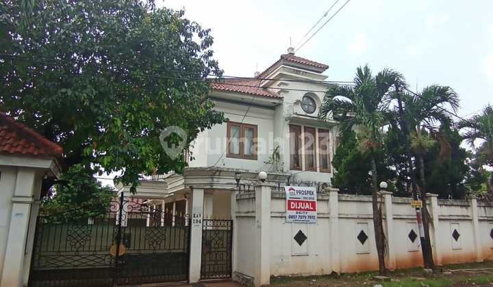 Rumah Luas Di Kav Deplu Sebrang Universitas Budi Luhur Ciledug