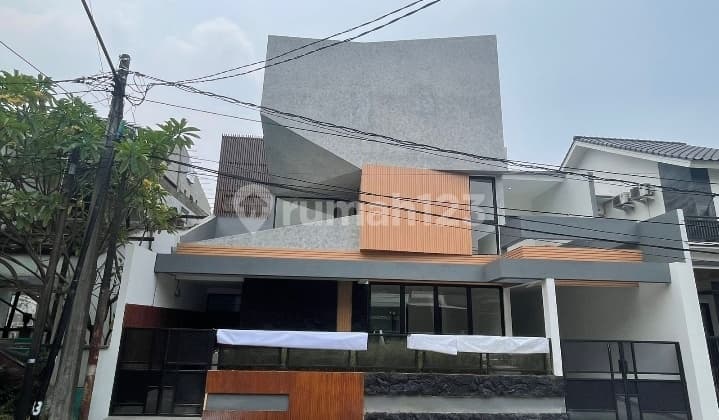 New 2-Story House, Green, Quiet, Swimming Pool, Bintaro Sector 9