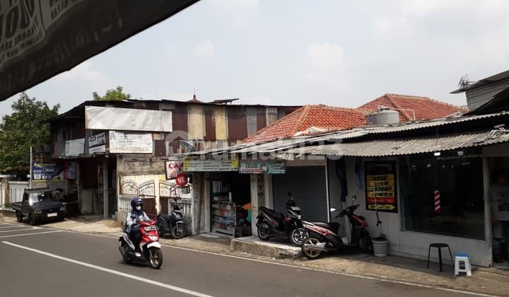 Jual Tanah + Bangunan di Pinggir Jalan Raya Rs Fatmawati Jaksel