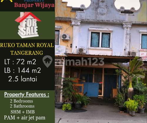 For Sale Strategic Shop House, Affordable, Taman Royal 3 Tangerang
