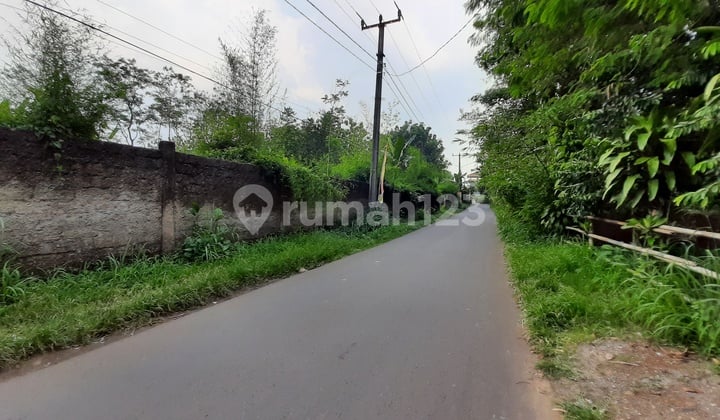 Tanah Komersial Strategis Desa Wisata Ciampea Dekat Kampus IPB