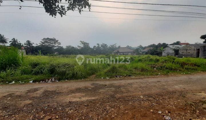 Tanah SHM Strategis dekat Penduduk Jalur Wisata Ciampea Bogor