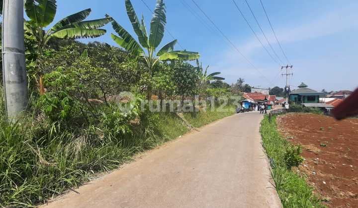 Tanah SHM Subur Strategis View Cantik Dramaga Bogor