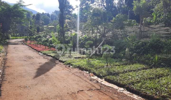 TANAH STRATEGIS VIEW GUNUNG KAWASAN WISATA SUKAHARJA CIJERUK