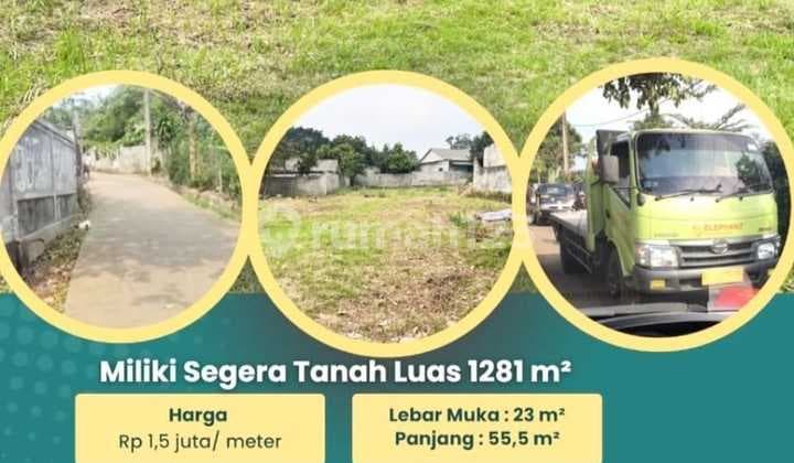 Tanah Shm Strategis Kemang Dekat Telaga Kahuripan Bogor