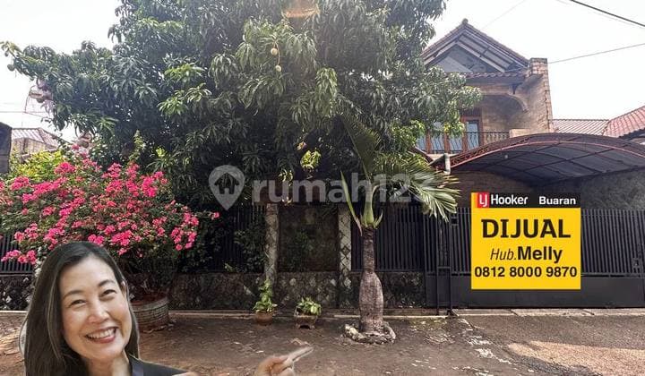 Rumah Asri dan Nyaman Komplek Pondok Bambu Jakarta Timur