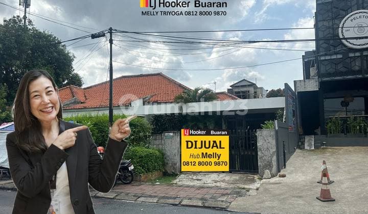 Dijual Rumah Strategis Pinggir Jalan Raya Buaran Jakarta Timur