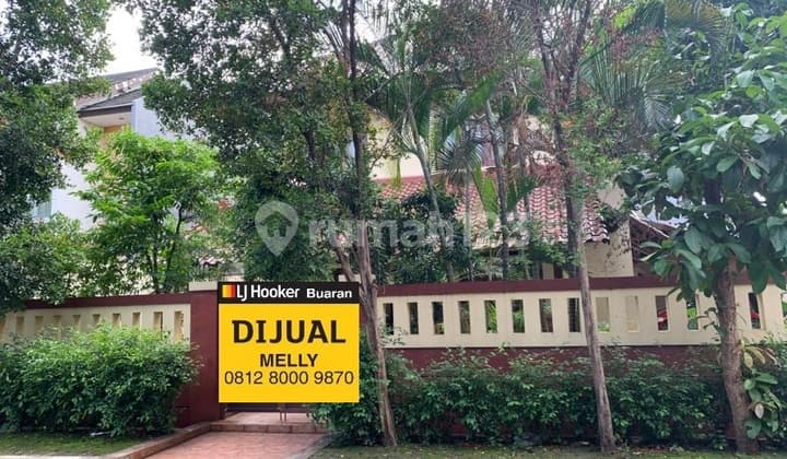 Rumah Lux Siap Huni Komplek Billymoon Pondok Kelapa Jakarta Timur