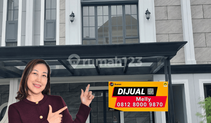 Rumah Mewah Hunian 3 Lantai di Bukit Podomoro Jakarta Timur