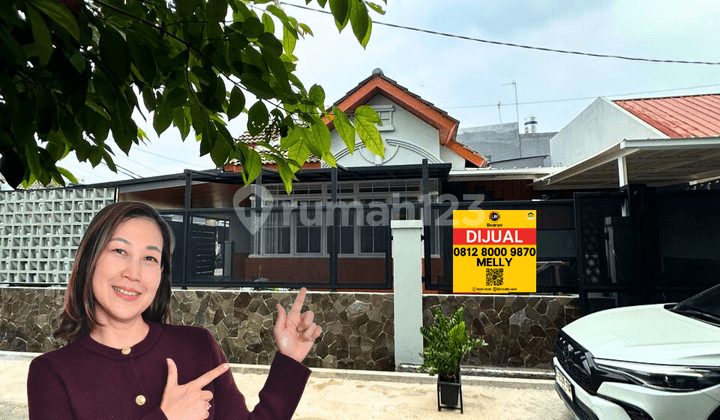 Rumah Siap Huni Posisi Hoek di Graha Asri Ciherang Timur Cikarang Utara