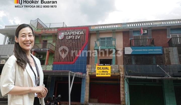 Ruko Lokasi Strategis Pinggir Jalan Raya Atria Nangka Ujung Labuh Baru, Pekanbaru