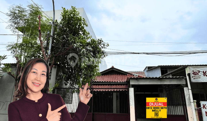 Dijual Rumah Pinggir Jalan Raya Lingkar Duren Sawit Jakarta Timur
