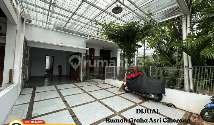 Rumah Modern Hijau Komplek Palem Residence Pondok Bambu