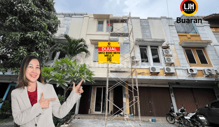 Dijual Ruko Komersil Lingkungan Aman Komplek Duren Sawit Center, Jakarta Timur