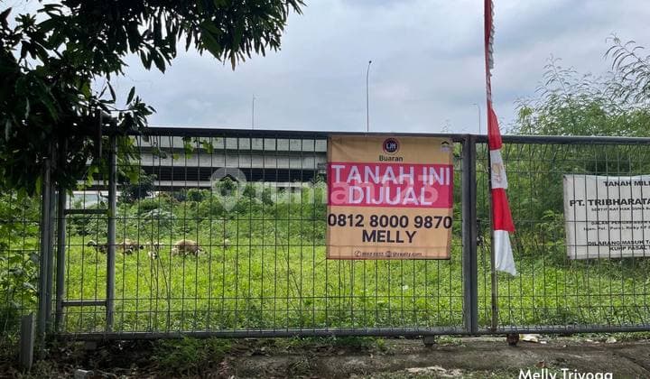 Dijual Tanah di Jalan Inspeksi Saluran Tarum Barat Cipinang Melayu, Jakarta Timur