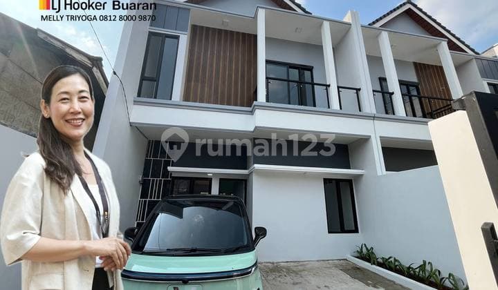 New House Already Has Smart Door in Jatibening Bekasi