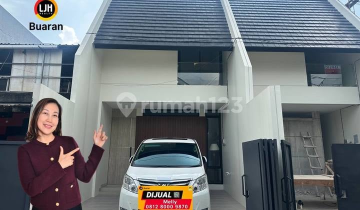 Rumah Baru Konsep Minimalis di Cipinang Melayu, Pangkalan Jati Jakarta Timur