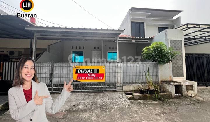 Rumah 1 Lantai Komplek Ptb Duren Sawit Jakarta