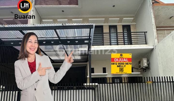 Dijual Rumah Modern Siap Huni di Komplek Pondok Kelapa Jakarta Timur