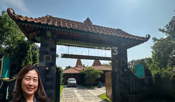 Rumah Kebun di Lengkapi Pondopo Ada Kolam Ikan Purwakarta Sukatani Jawa Barat