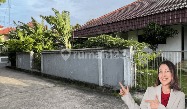 Tanah Luas Ada Bangunan Rumah di Komplek Tugu Jatiwaringin Bekasi