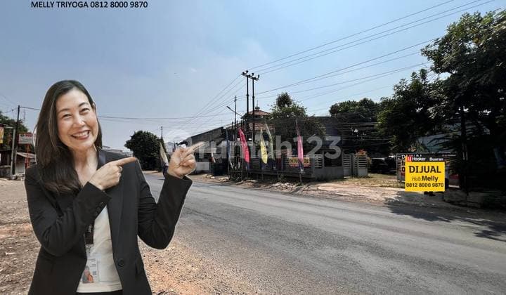 Gudang Luas Ex Pabrik Bangunan Terawat Jalan Raya Narogong Bekasi