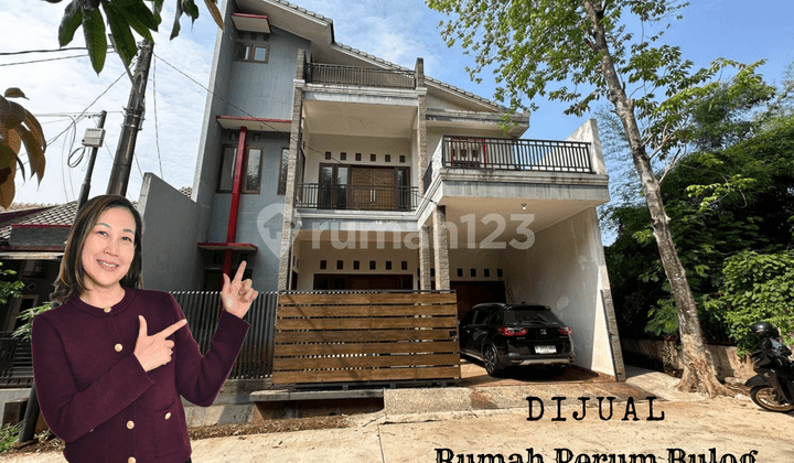 House with Pleasant Atmosphere Jl. Pandanwangi Perum Bulog Pondok Melati Bekasi