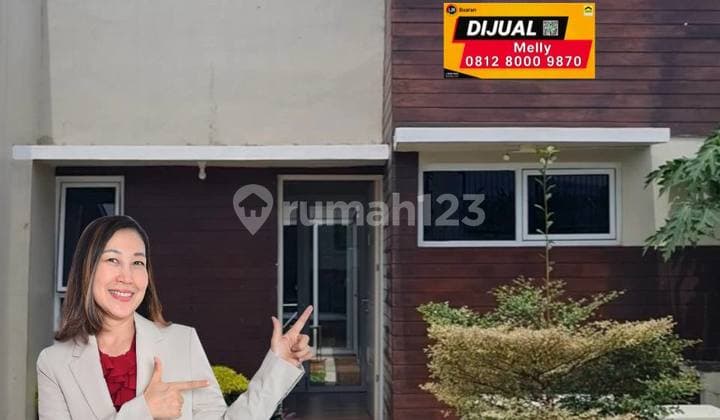 Housing with a view of Mount Salak in Ciomas, Bogor, West Java