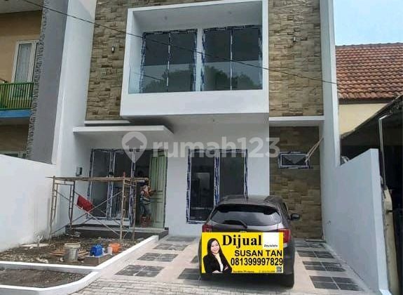 Dijual Rumah 2 Lantai Baru Gress Modern Minimalis Siap Huni