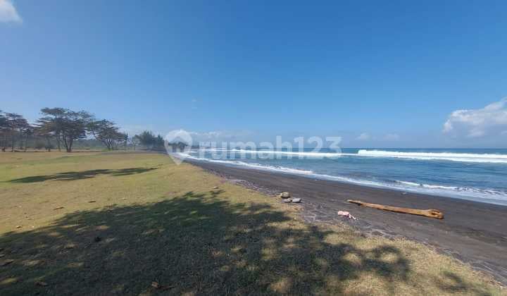 Dijual Tanah Kavling Premium Beach Front Dan View Laut di Pantai Saba, Gianyar.