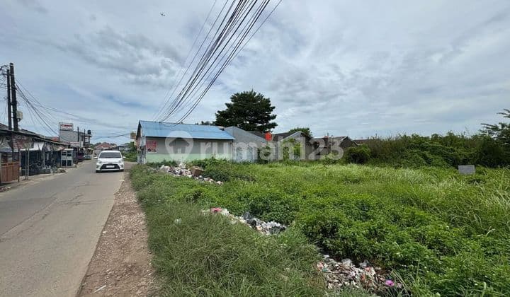 Jual Tanah Kosong Strategis di Pinggir Jalan Rajeg Tangerang Banten A L