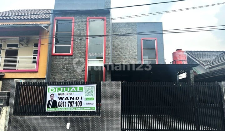 RUMAH KANTOR DIJUAL MURAH DEKAT SUPERINDO KM 8 PALEMBANG