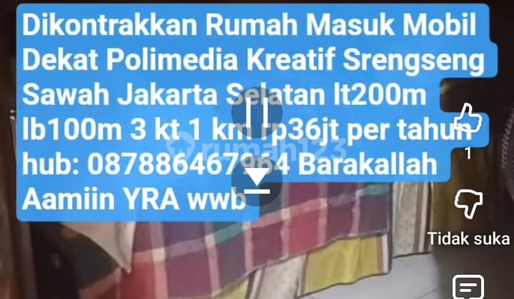 Masuk Mobil Dekat Kampus. Polimedia Kreatif Srengseng Sawah Jaksel