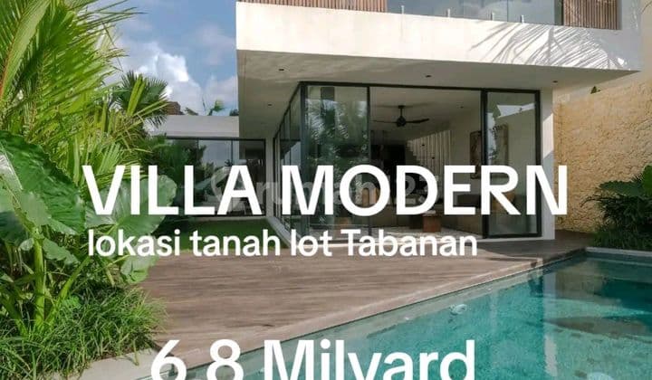 Dijual Villa Modern Tanah Lot