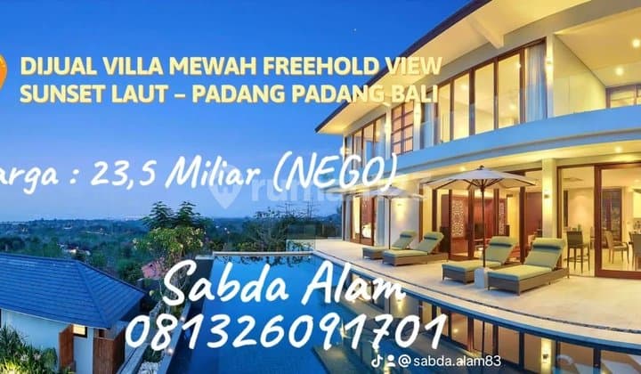 Dijual Villa.uluwatu