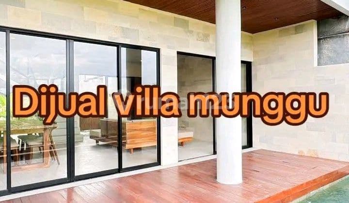 Dijual Villa Baru Munggu