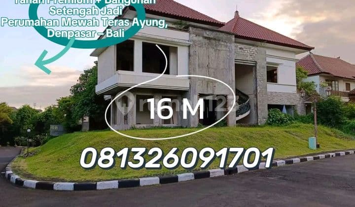 For Sale Semi-Finished House with Ayung Terrace