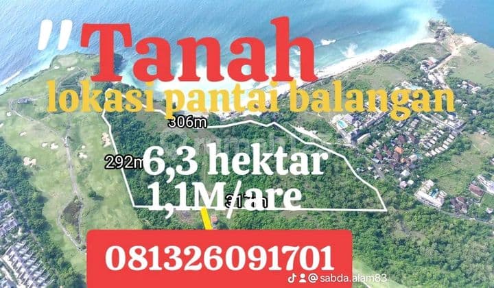 Dijual Tanah Bukit Balangan